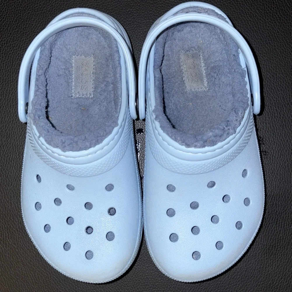Kids Light Blue Crocs size 11